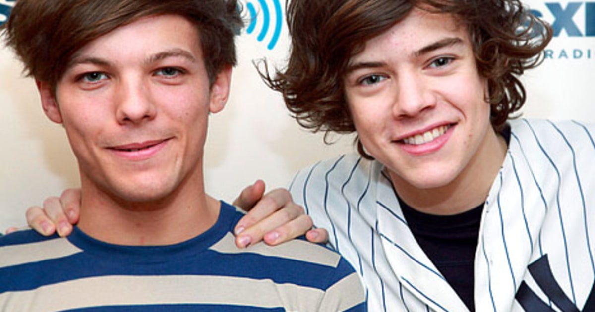 One Direction's Louis Tomlinson and Harry Styles: We're Not Dating ...