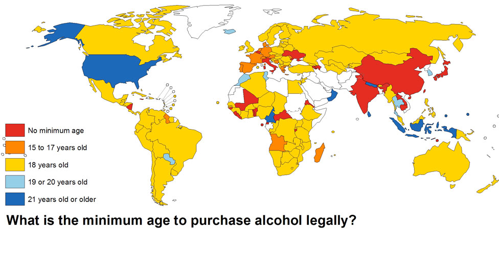Current situation - The Drinking Age In America