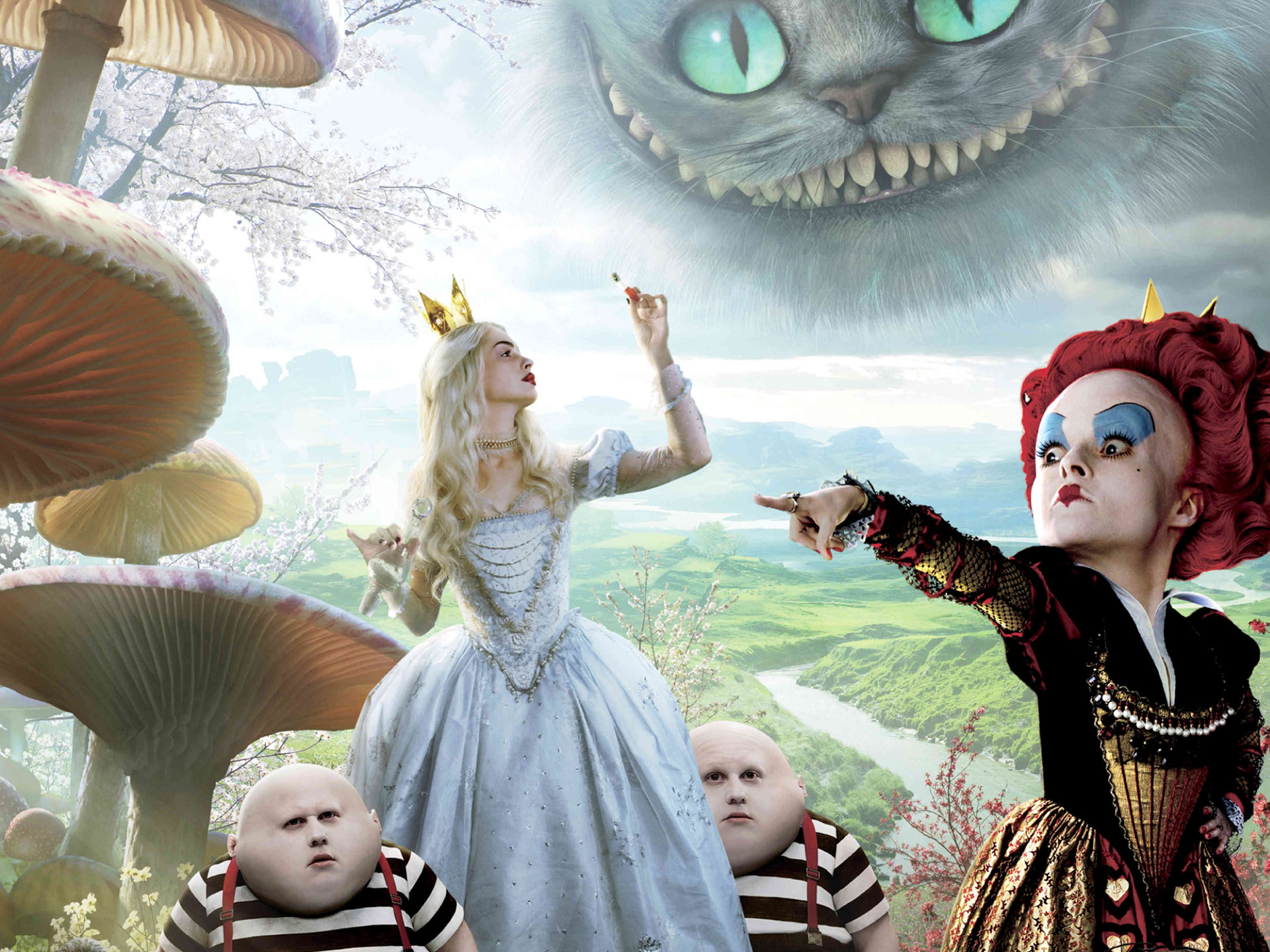 2010 Alice in Wonderland Post in 1920×1440 Pixel, Short Queen in ...