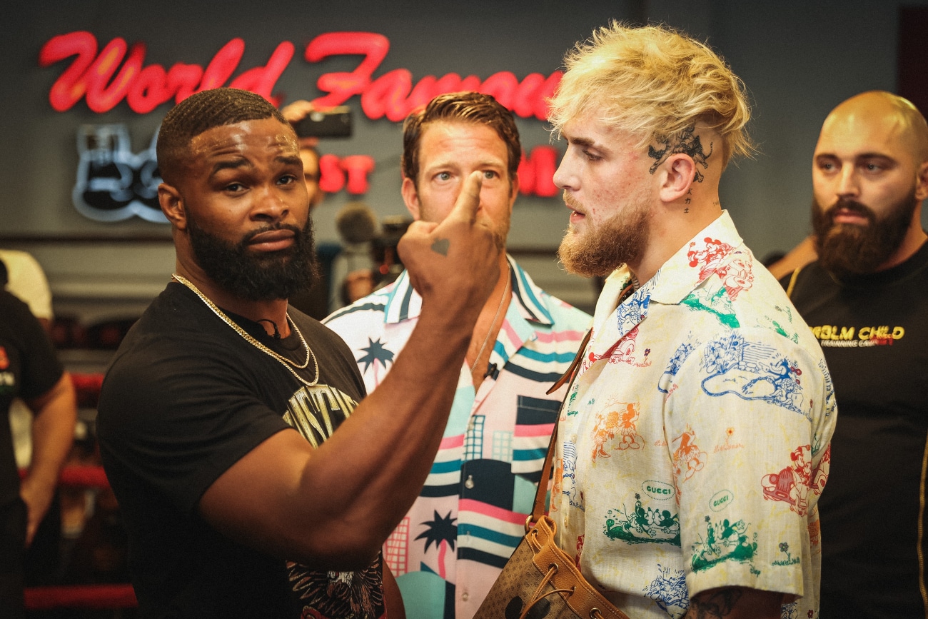 Tyron Woodley Jake Paul : Morning Report: Tyron Woodley sees boxing ...