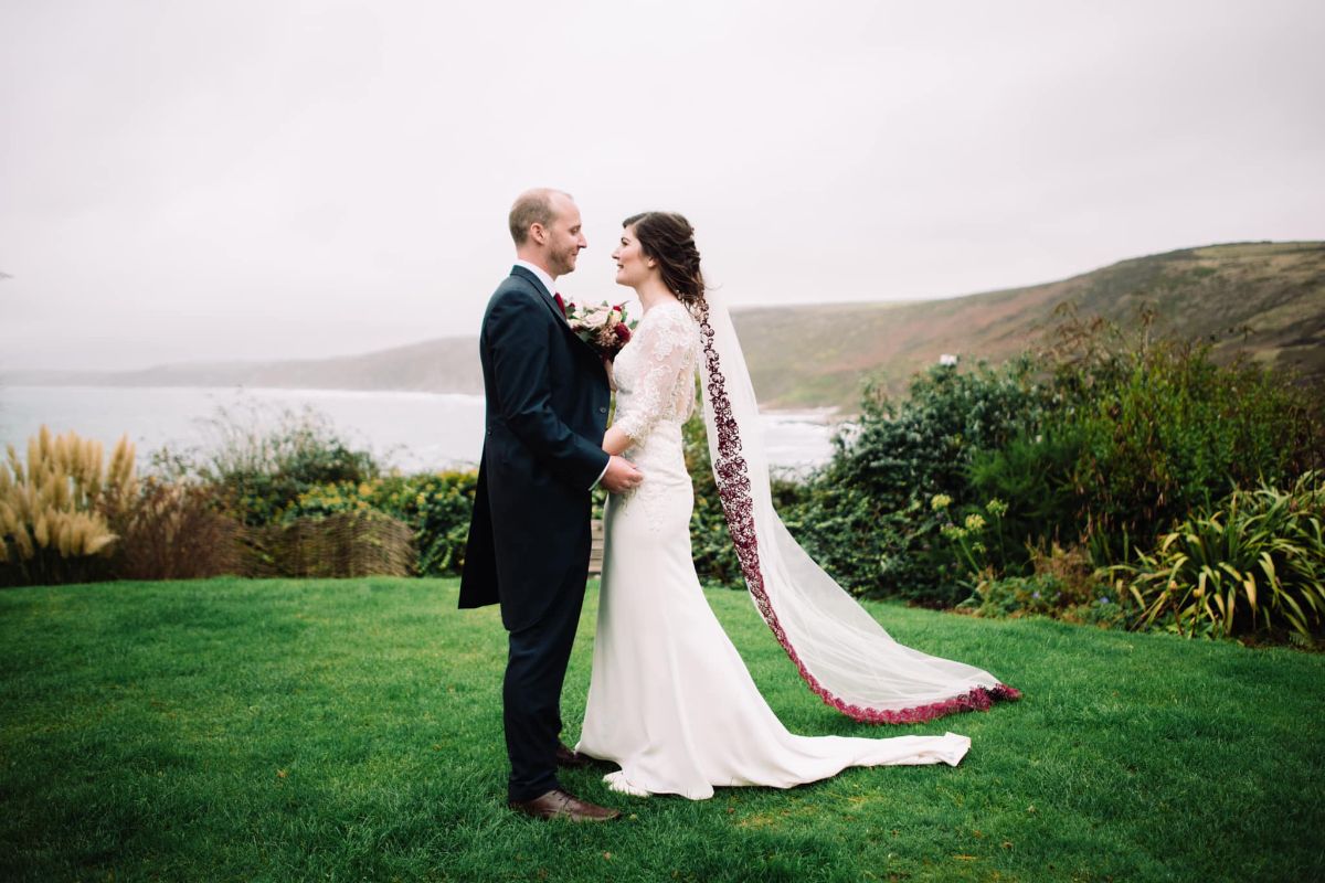 Real Wedding of Jack and Mel | Polhawn Fort | UKbride