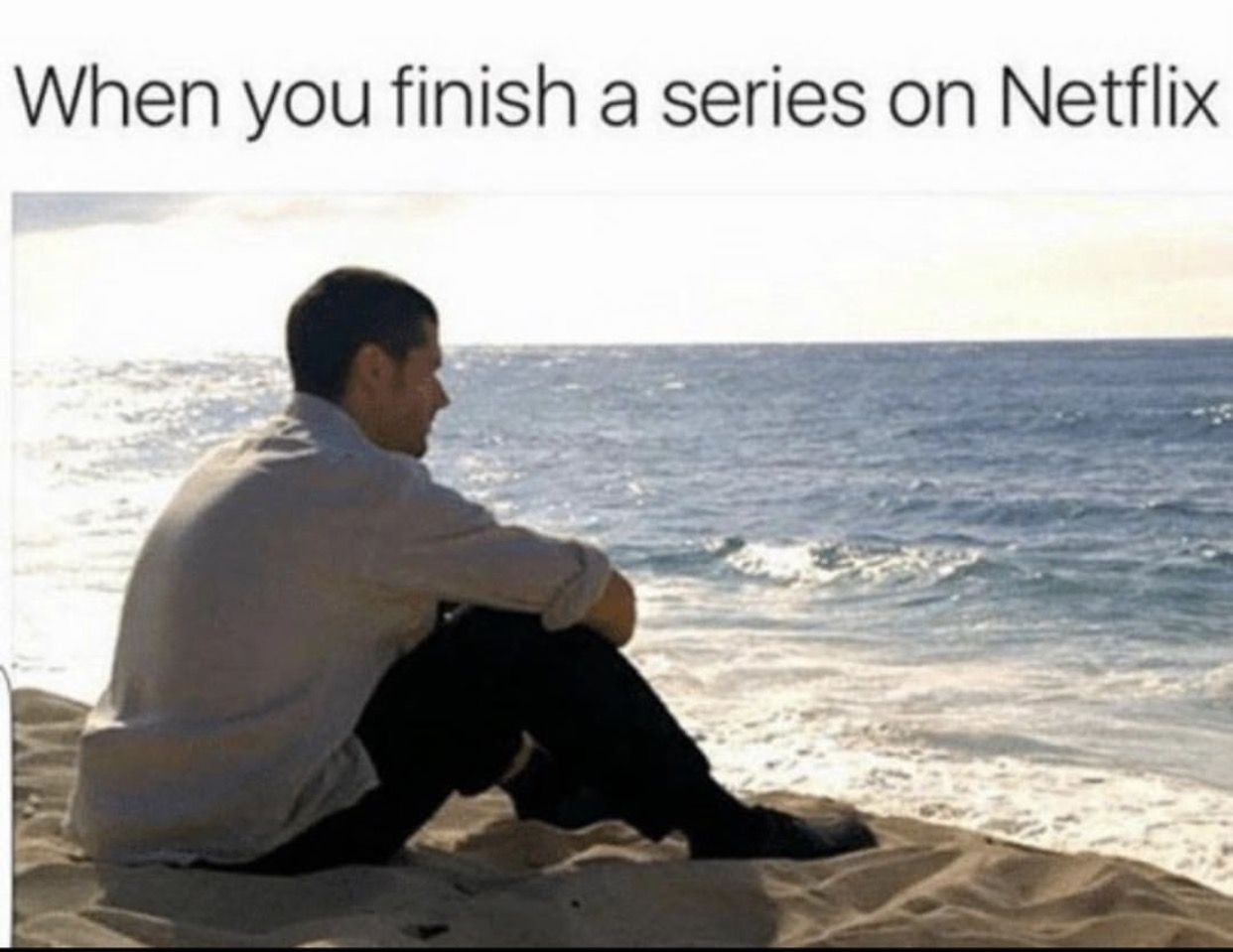 When you finish a show on Netflix | Funny pictures, Funny images, Funny ...