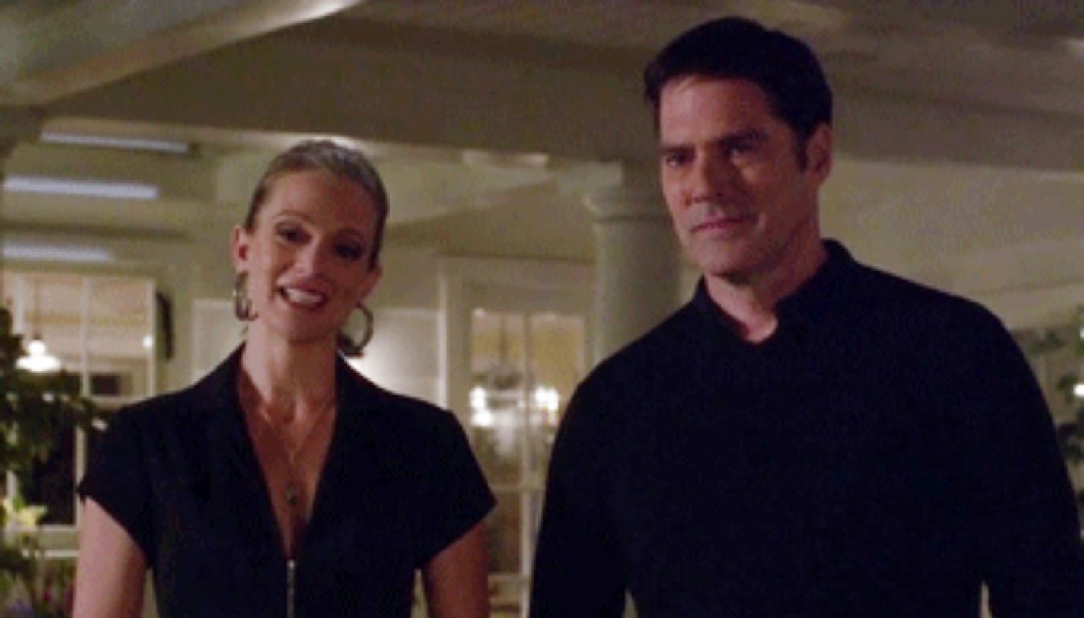 JJ and Hotch Season 11 Finale Of Criminal Minds Episode 