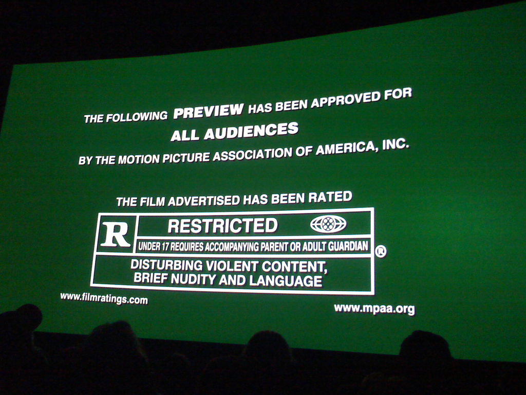 According to MPAA, Most Movies They Rated Are 