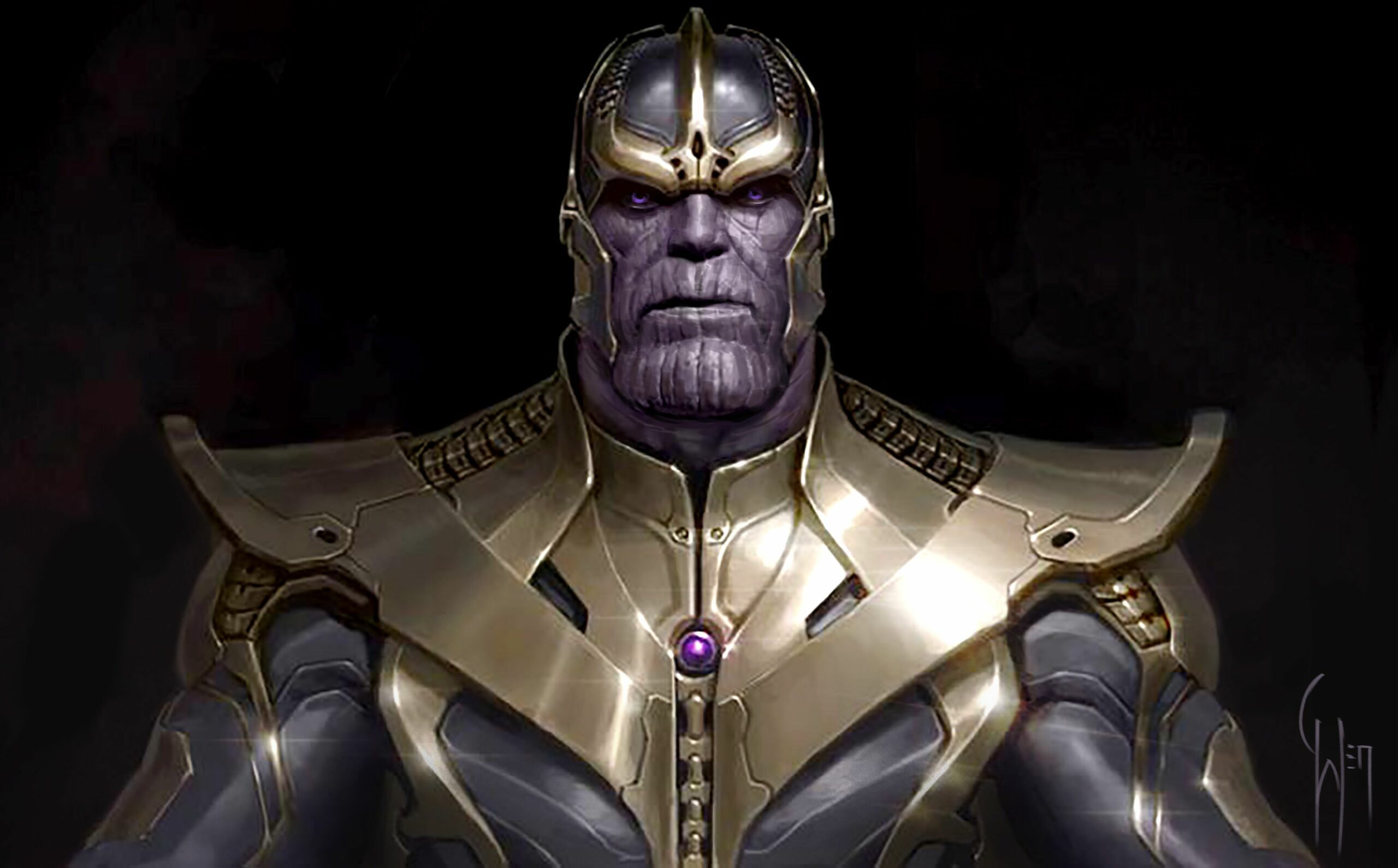 This was Thanos' first entry into the MCU. Charlie Wen designed him for ...