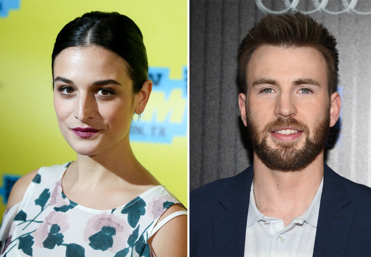 Chris Evans is dating Jenny Slate after the actress split from her ...