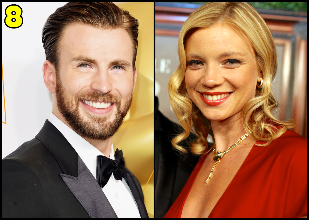 14 Women Who Have Been In A Relationship With Chris Evans - GEEKS ON COFFEE