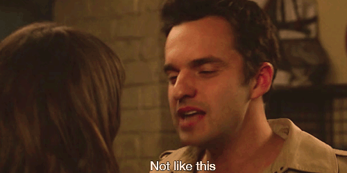 not like this (part 1) | Jess new girl, Nick and jess, Quirky girl