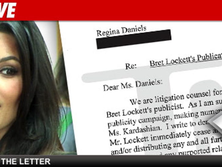 Kim K Sends Cease and Desist Letter to Brett Locket