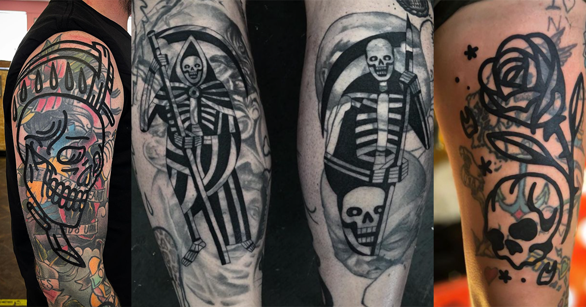 50 Badass Blast Over Tattoos - Tattoo Ideas, Artists and Models