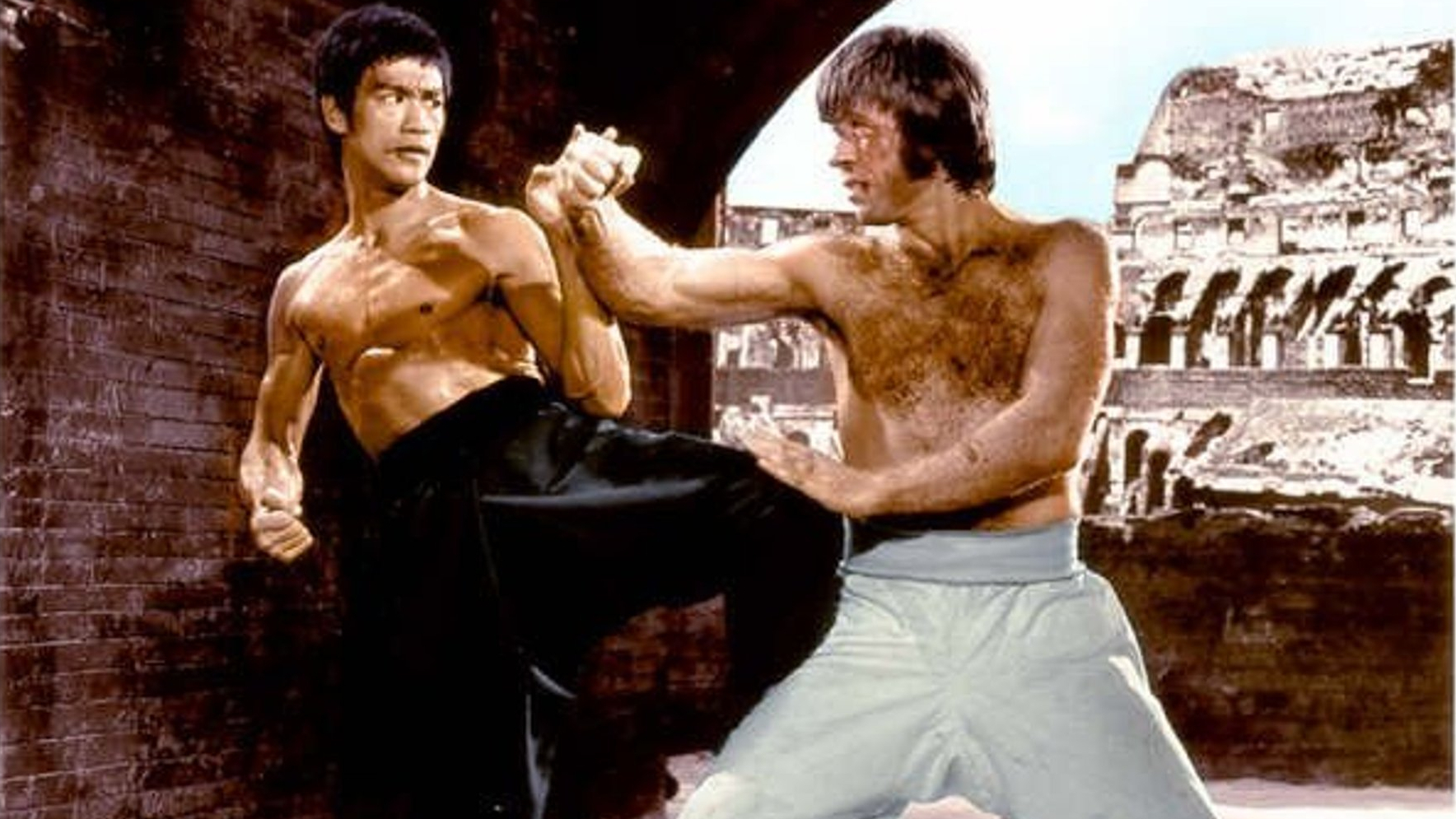 Le combat mythique entre Bruce Lee et Chuck Norris