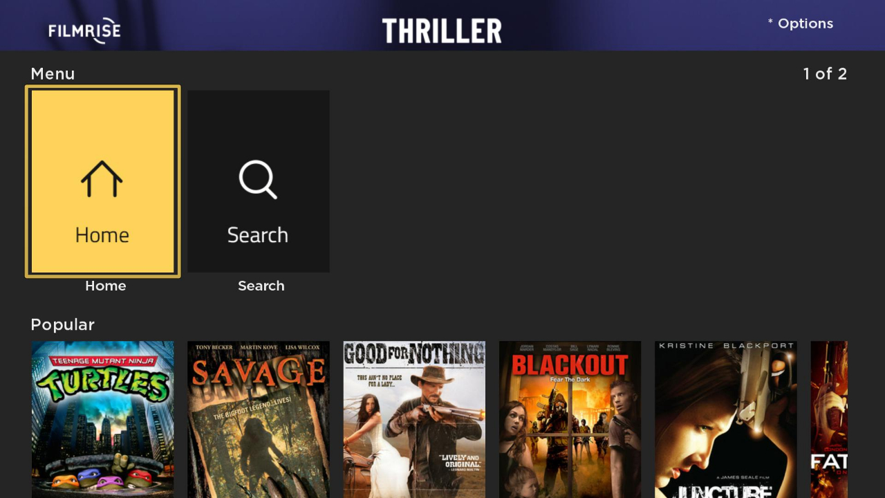 FilmRise Thriller | TV App | Roku Channel Store | Roku