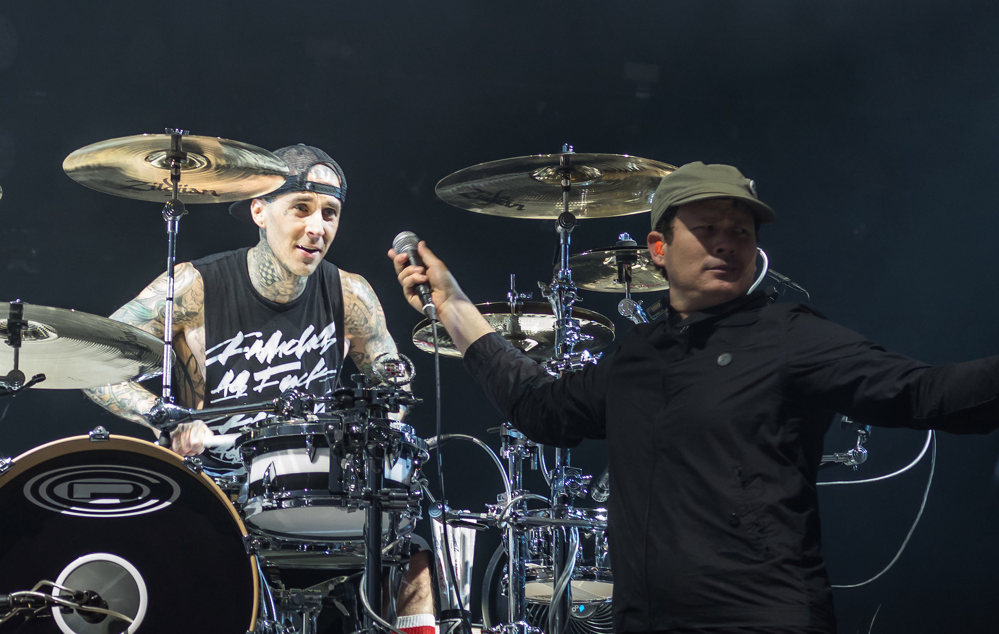 Tom DeLonge has talked to Travis Barker about a Box Car Racer reunion