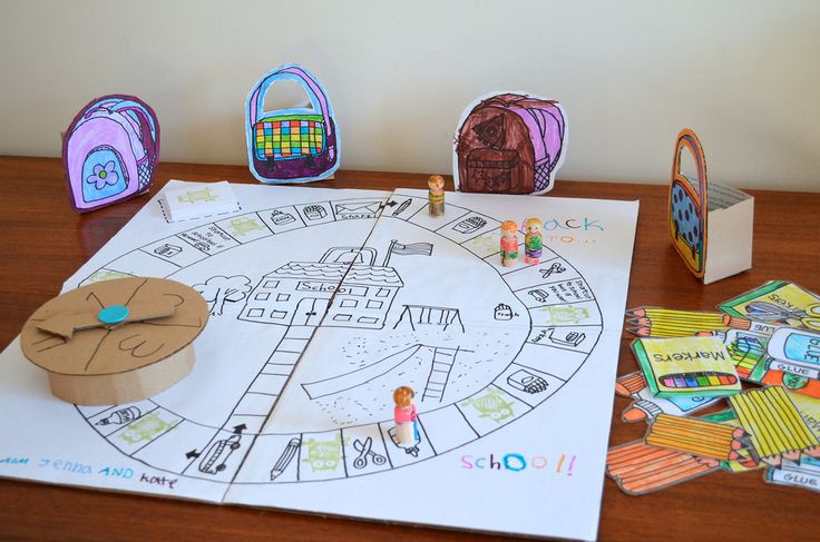 LOVE THIS!!! create-your-own board game. So many different themes could ...