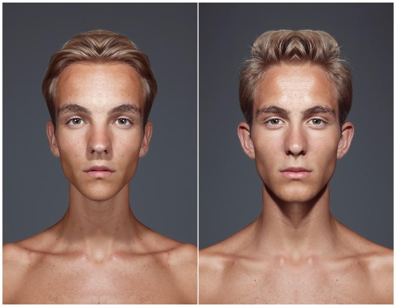 The Reel Foto: Julian Wolkenstein: Symmetrical Faces, Asymmetrical Beauty