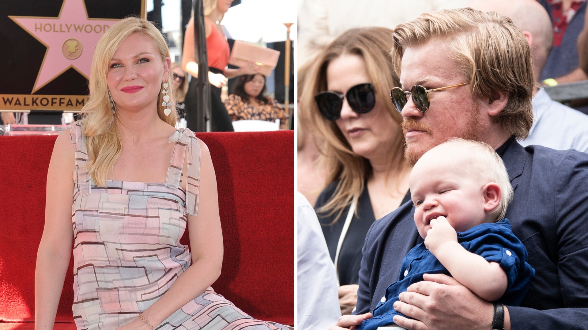 Kirsten Dunst Brings Son to Hollywood Walk of Fame Ceremony: Pics