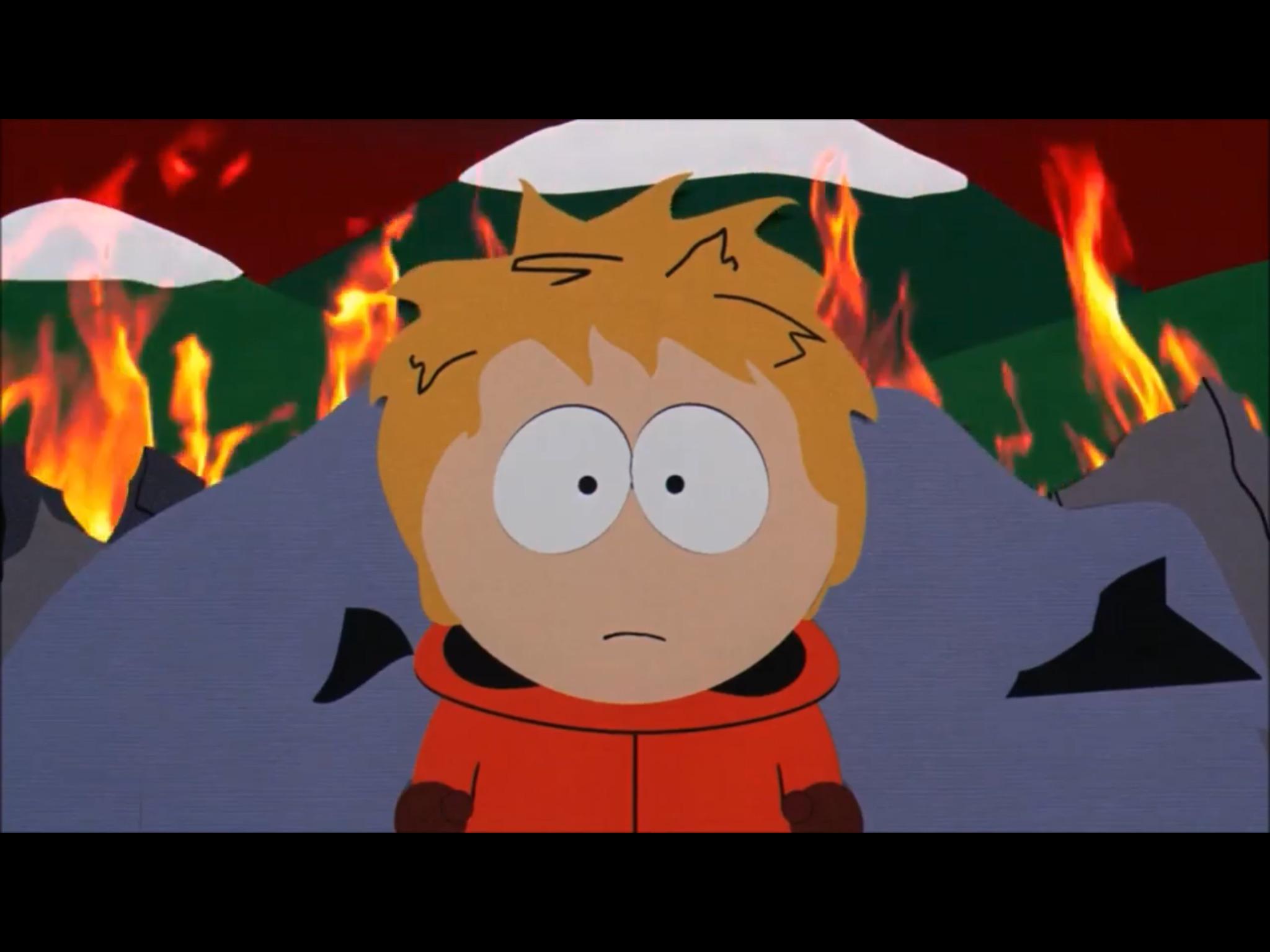 Remember when Kenny's face was shown in the South Park movie. : southpark