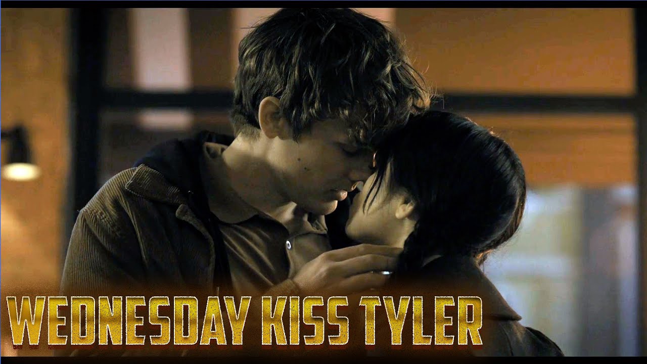 Wednesday Kiss Scene ( Wednesday and Tyler ) - YouTube