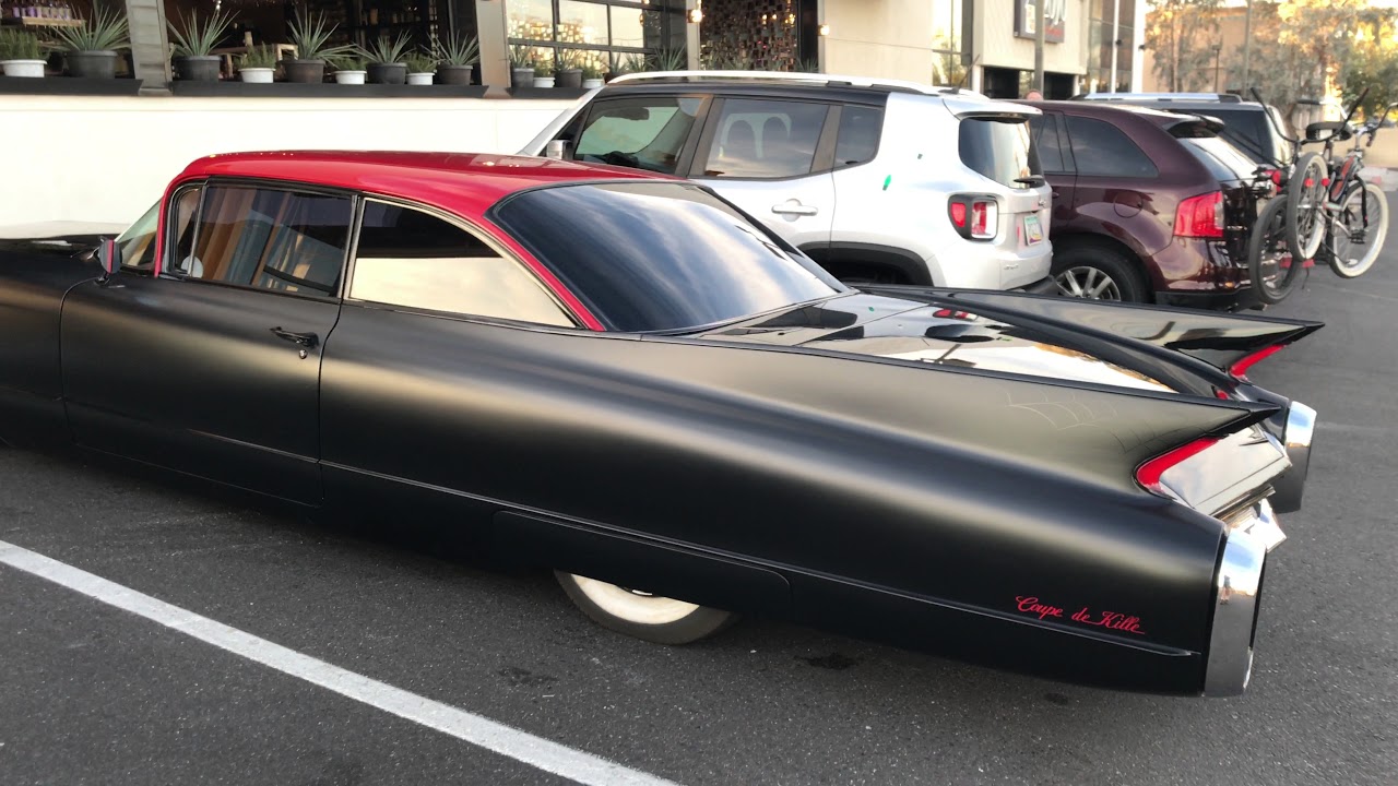 Is this a Batmobile version of a Cadillac de Ville? - YouTube