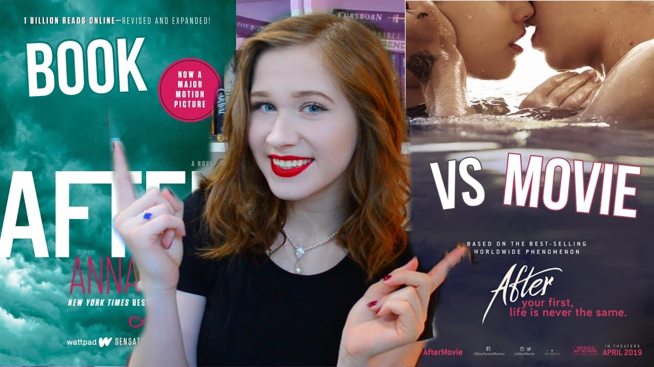AFTER the book vs movie #IAMSHOCKED - YouTube