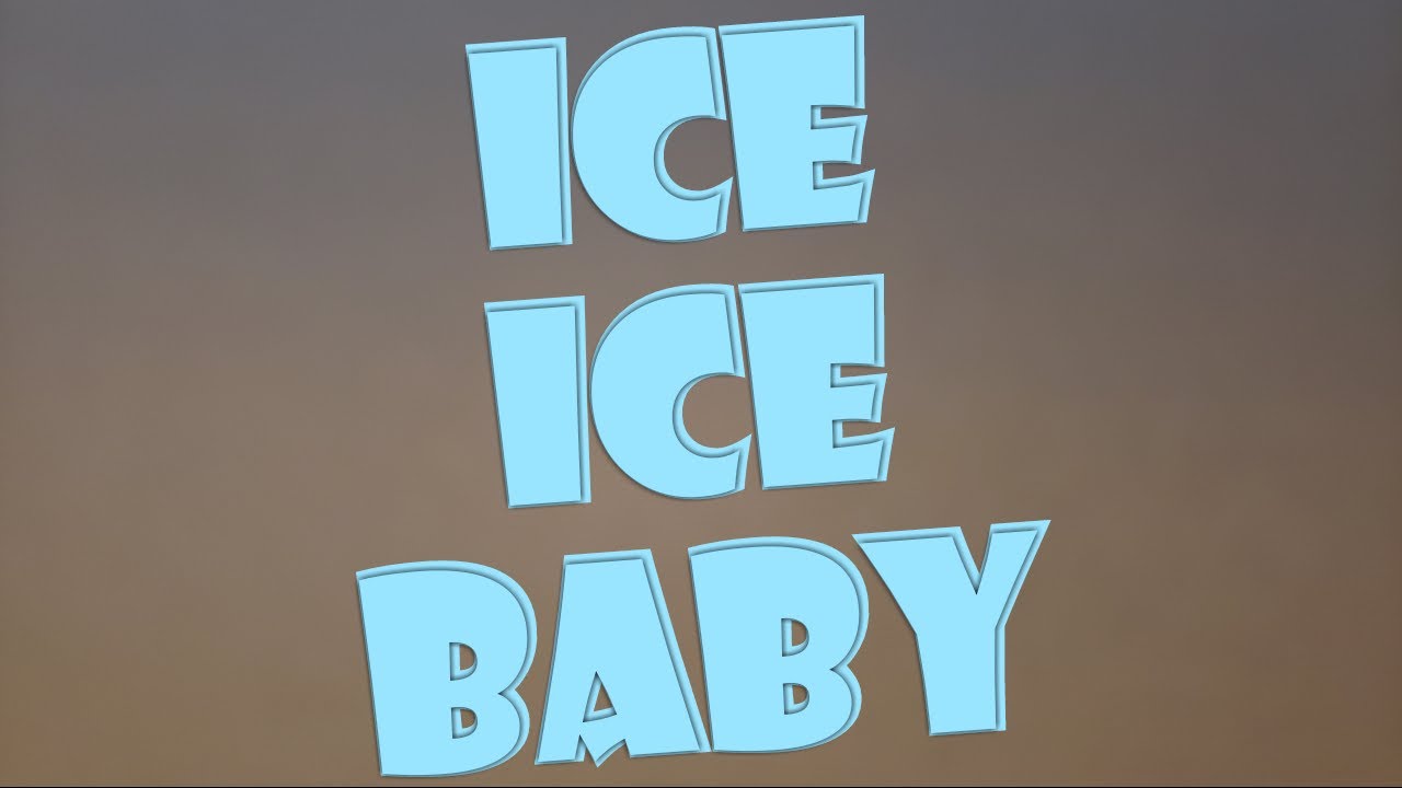 Ice, Ice Baby... - YouTube
