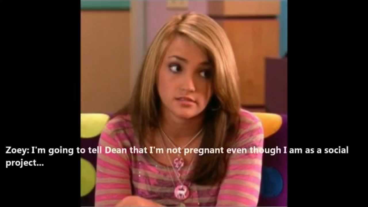 Zoey 101 Zoey is pregnant Commercial - YouTube