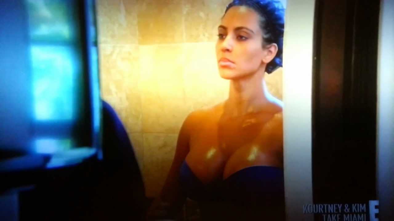 Kim Kardashian Spray Tan Video - YouTube