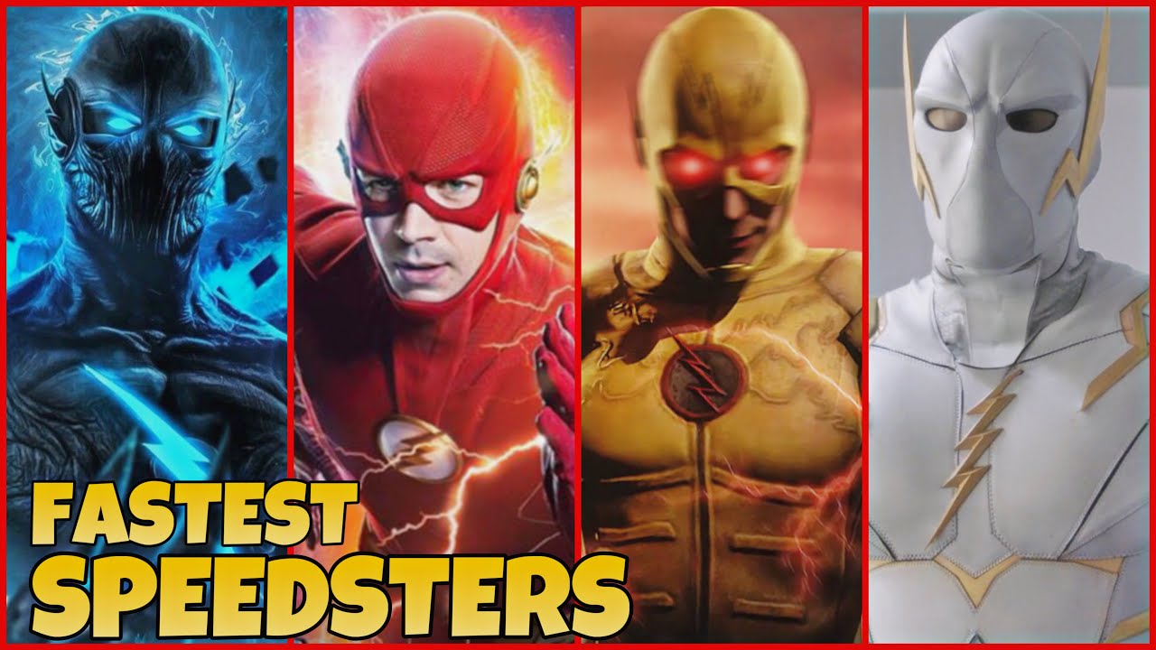 The Flash: Fastest Speedsters Ranked! - YouTube