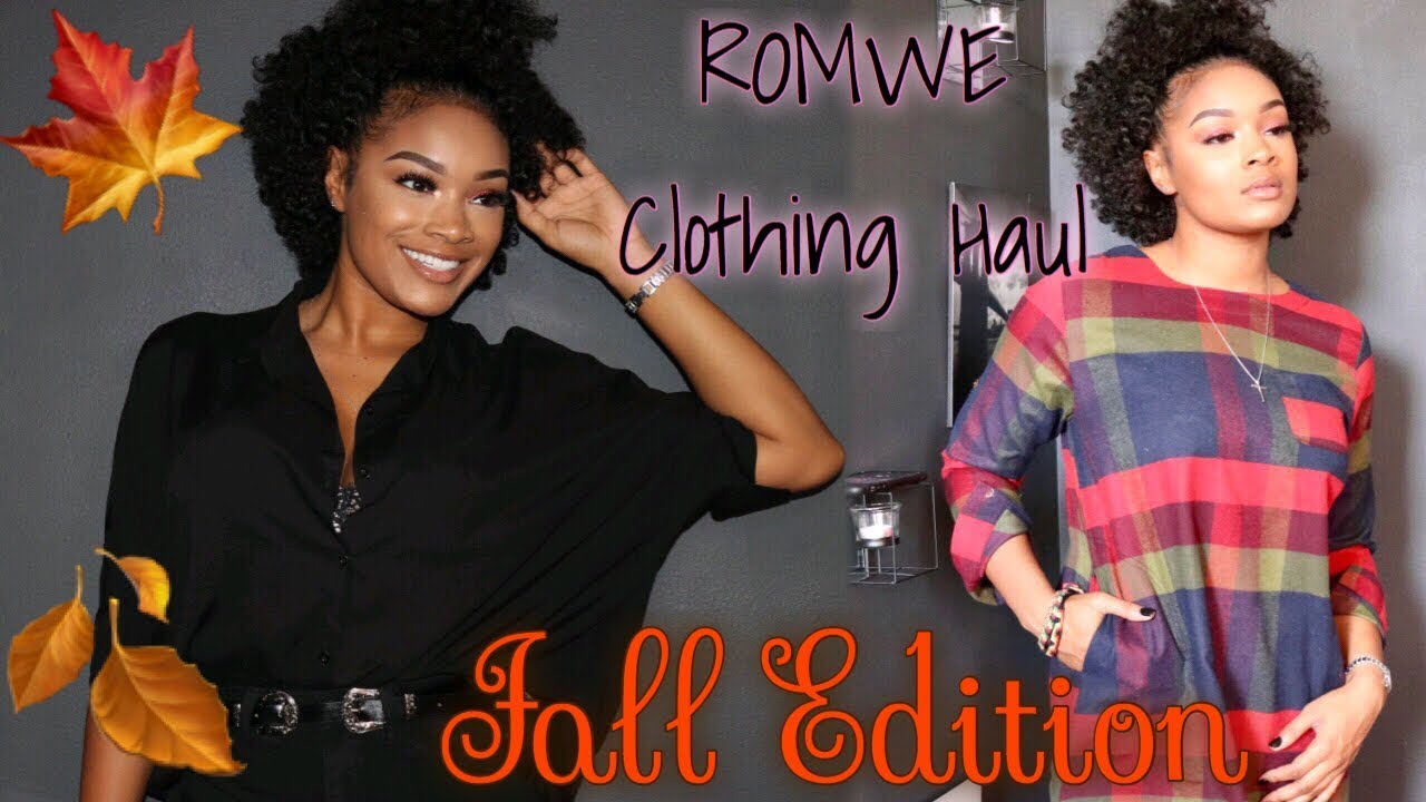 FALL HAUL 2017 | EVERYDAY CLOTHING | ROMWE - YouTube