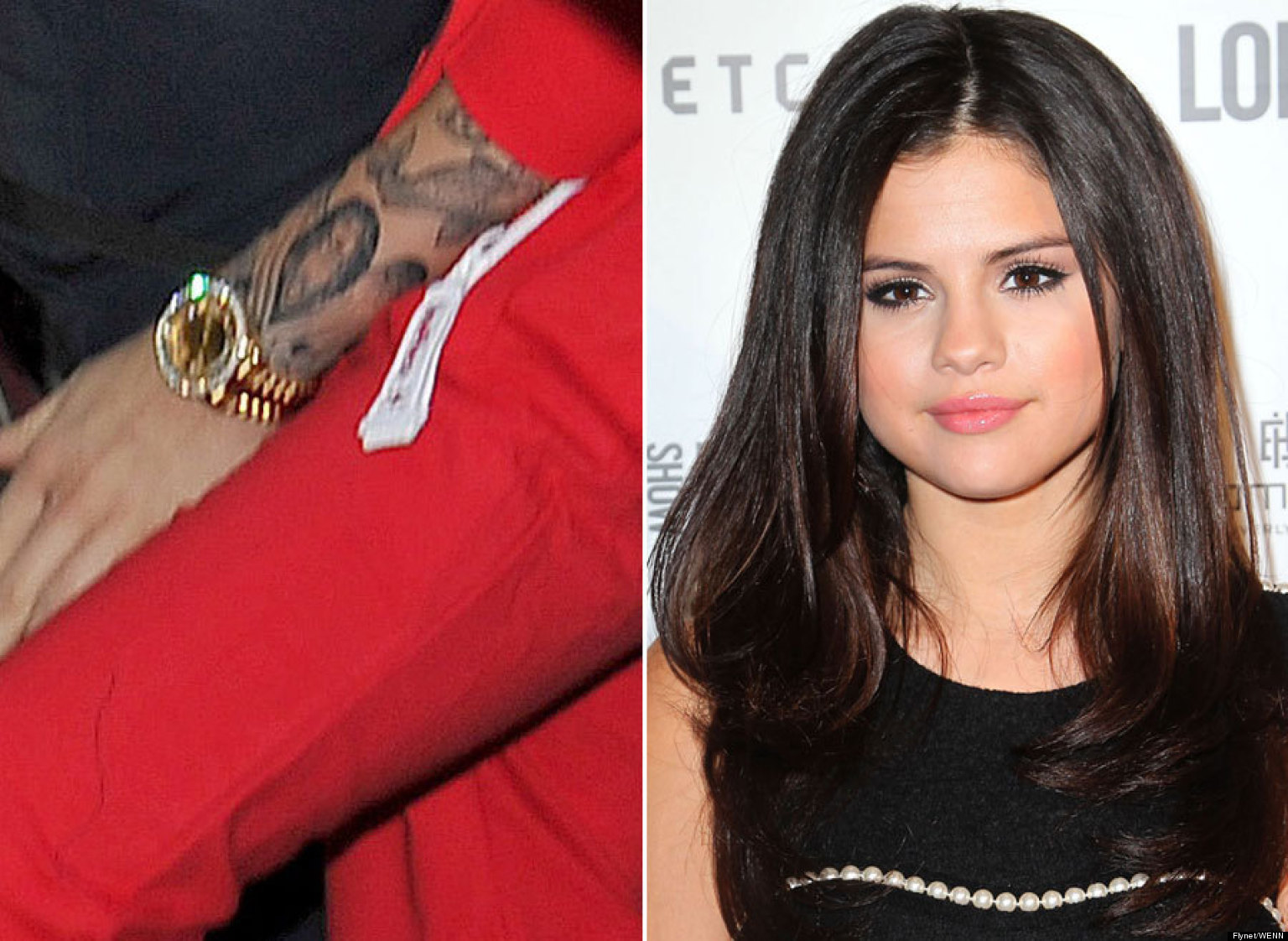 Justin Bieber's New Tattoo: Is It Of Ex-Girlfriend Selena Gomez ...